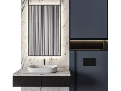 Luxury Bathroom 45 3D model