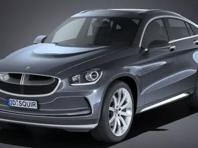 Generic SUV Coupe Luxury 2017 3D model