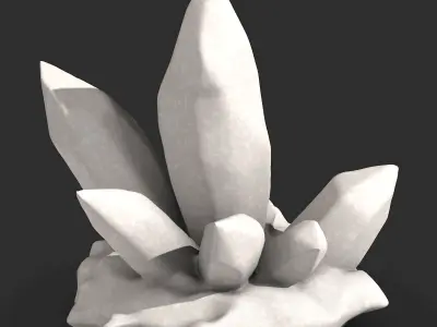 Crystal 3D print model