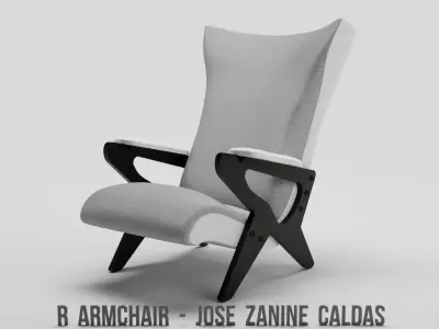R ARMCHAIR 3D model