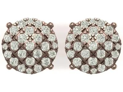 Earring 3D print model 34