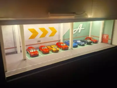 Garage Diorama 1 64 3D print model