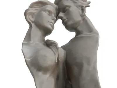 love statues 3 3D model