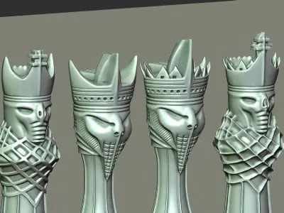 Chess Kings 3D print model