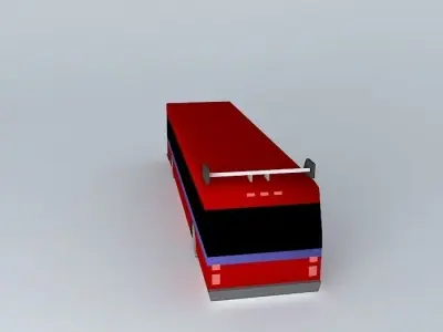 Sweet Party Bus Free 3D model