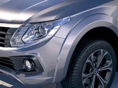 Fiat Fullback 2018 3D model