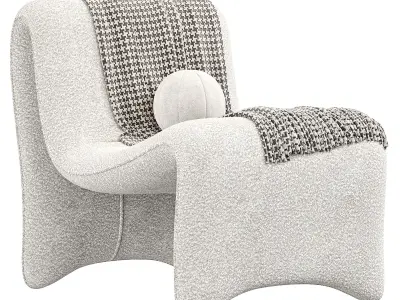 Bridgette Chair By Highfashionhome 3D model