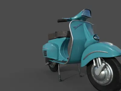 Vespa Model 3D model