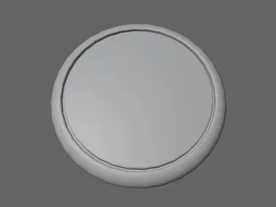 Wall Clock - Relogio de Parede Low-poly 3D model