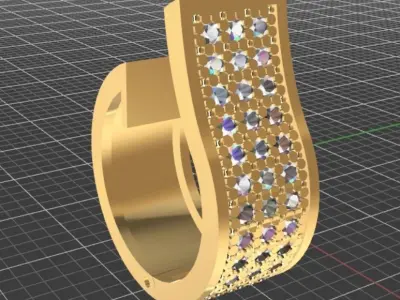 earring  Free 3D print model