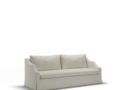 Everleigh Slipcover Sofa 3D model