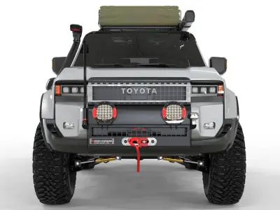 Toyota Land Cruiser Prado 2024  3D model