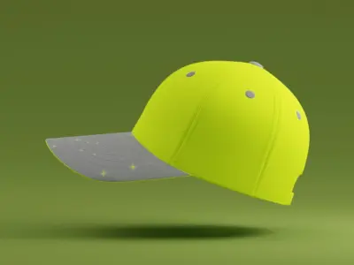Cap - 05 Low-poly 3D model