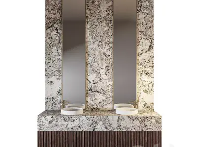 Luxury Bathroom 281 3D model