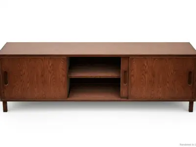 TV Stands PBR Game Ready Low-poly 3D model