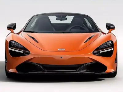 McLaren Artura Spider 2025 Concept Low-poly 3D model