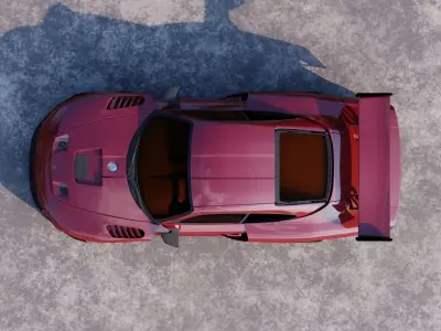 Porsche 935 3D model 3D model