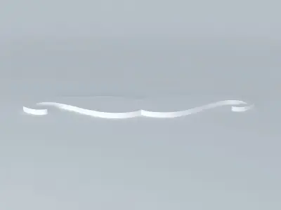 Panel Mustache Free 3D model