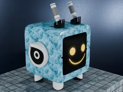 Robot Free 3D model shop