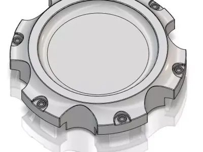 Wheel Center Cap replacement for MB WHEELS PN CAP5372-61397 3D model