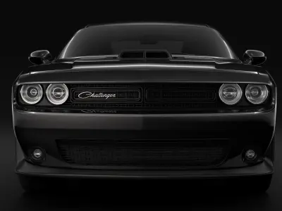 Mopar Dodge Challenger 2017 3D model