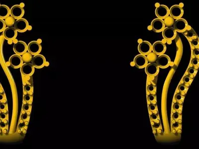 stud earrings 3dm file 3D print model