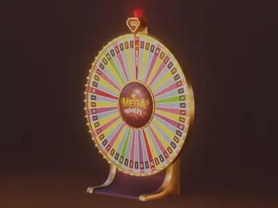 Wheel Of Fortune - Casino 3D model