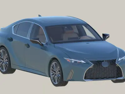 Lexus IS Car 3D model