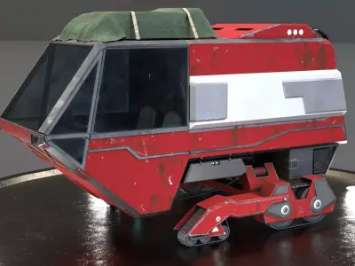 Expedition Vehicle 3D model