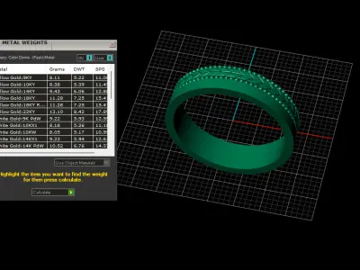 Wedding Rings 3D print model