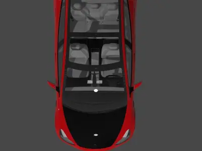 Tesla model 3 custom 3D model
