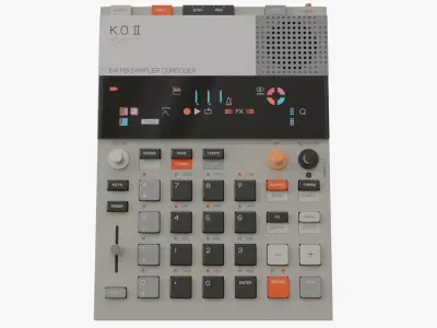 teenage engineering EP133 KO II 3D model