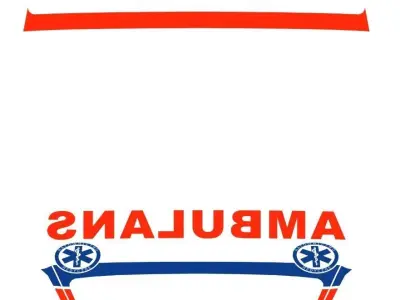 mercedes sprinter ambulans  obj 000 3D model