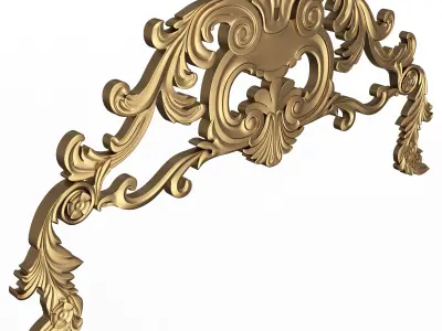 Collection of 33 Classic Carvings 03 Low-poly 3D model