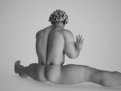 Karate Exercise 3D print model