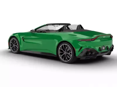 Aston Martin Vantage Roadster 2026 3d model 3D model