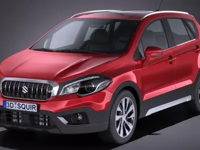 Suzuki SX4 S-Cross 2017 3D model