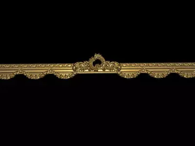 Carved decor CNC model 3D model 02 3D model