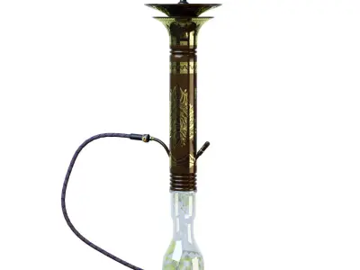  Hookah Trambon 3D model
