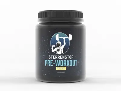 Protein Powder 3D model 159