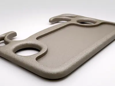 steering wheel tray Low-poly 3D model