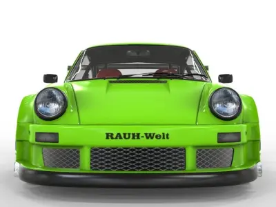 Porsche 911 RWB 3D model