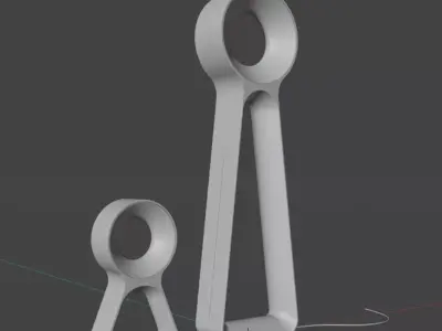 Octopus Lamp Kit 3D model