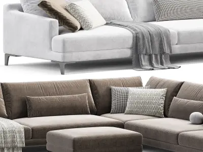 Bellport Sofa 3D model