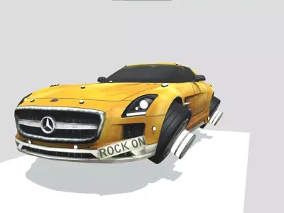 car taxi 3D model