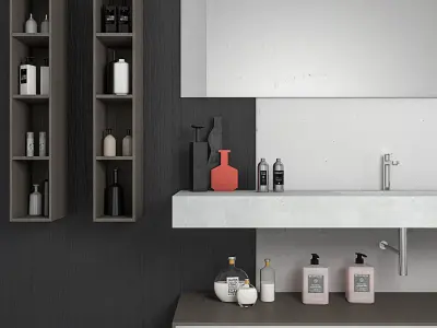 Bathroom furniture set Arcom Escape 5 3D model