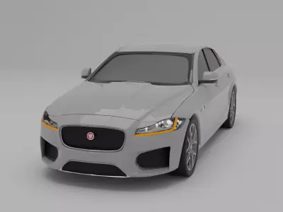 Jaguar XF 2016 3D model