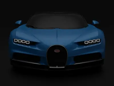 Bugatti Chiron 3D model