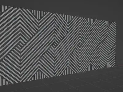 Wall wood seamless set2 V12 3D model