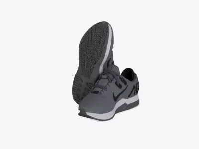 Men Air Max Alpha 4 Training Shoes Low-poly 3D model
